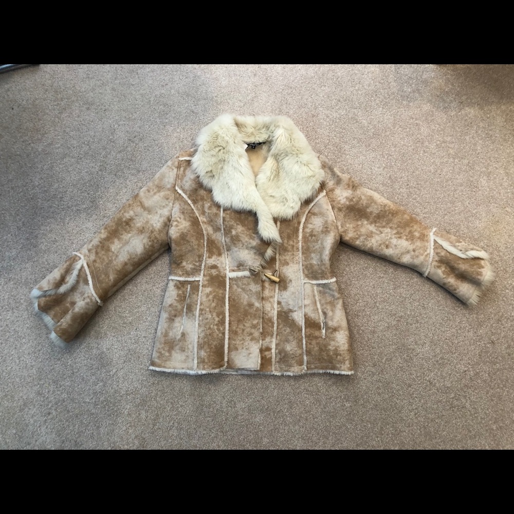 Jones New York Faux Fur Jacket